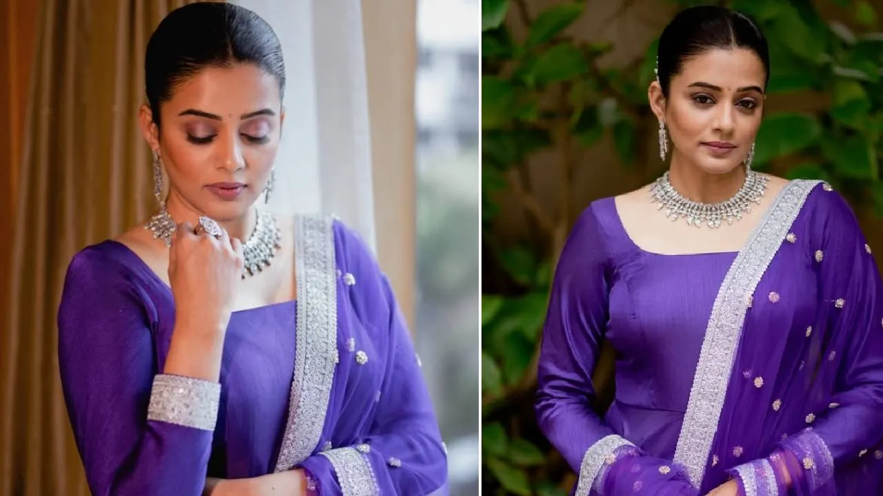 Star Fashion 2025: ಟ್ರೆಂಡ್‌ಗೆ ಮರಳಿದ ನಟಿ ಪ್ರಿಯಾಮಣಿ ಧರಿಸಿದ ಅನಾರ್ಕಲಿ ಕುರ್ತಾ ಸೂಟ್‌ - Image 3