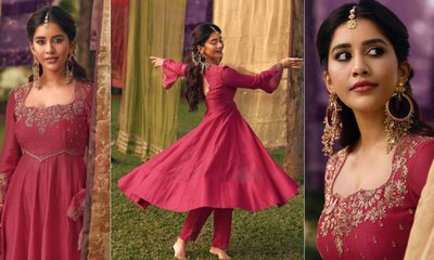 ಅನಾರ್ಕಲಿ ಸಲ್ವಾರ್‌ ಸೂಟ್‌ನಲ್ಲಿ ಕಾಣಿಸಿಕೊಂಡ ನಭಾ ನಟೇಶ್‌