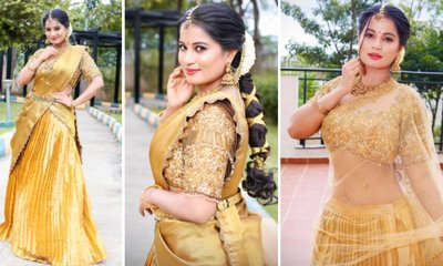 ಬಂಗಾರದ ಬೊಂಬೆಯಾದ ಬಿಗ್‌ ಬಾಸ್‌ ಮಾಜಿ ಸ್ಪರ್ಧಿ ಅನುಷಾ ರೈ