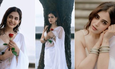 ಸೀರೆಯಲ್ಲಿ ಶ್ವೇತಧಾರಿಯಾದ ನಟಿ ಶ್ರುತಿ ಪ್ರಕಾಶ್