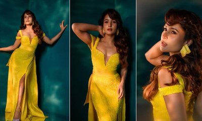 ಲೆಮನ್‌ ಯೆಲ್ಲೋ ಪಾರ್ಟಿವೇರ್‌ನಲ್ಲಿ ನಟಿ ಬೃಂದಾ ಆಚಾರ್ಯ ಮಿಂಚಿಂಗ್‌!