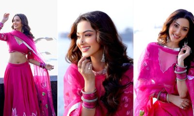 ಸೀಸನ್‌ ಕೊನೆಯಲ್ಲಿ ವೈಬ್ರೆಂಟ್‌ ಪಿಂಕ್‌ ಲೆಹೆಂಗಾ ಹಂಗಾಮ