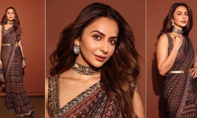 ರಕುಲ್‌ ಉಟ್ಟ ಪ್ರಿಂಟೆಡ್‌ ಕ್ರೇಪ್‌ ಸೀರೆ ಲುಕ್‌ಗೆ ಇಲ್ಲಿವೆ 5 ಟಿಪ್ಸ್