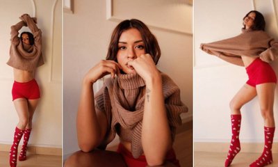 ಸೀಸನ್‌ಗೆ ವಿರುದ್ಧವಾದ ಕ್ರಾಪ್‌ ಸ್ವೆಟರ್‌ ಧರಿಸಿದ ಅವನೀತ್‌