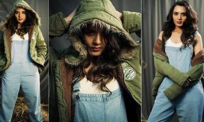 ಡಂಗ್ರೀಸ್‌ನಲ್ಲಿ ವಿಂಟರ್‌ ಫ್ಯಾಷನ್‌ಗೆ ಸೈ ಎಂದ ಸಿಂಧೂ ಲೋಕನಾಥ್‌