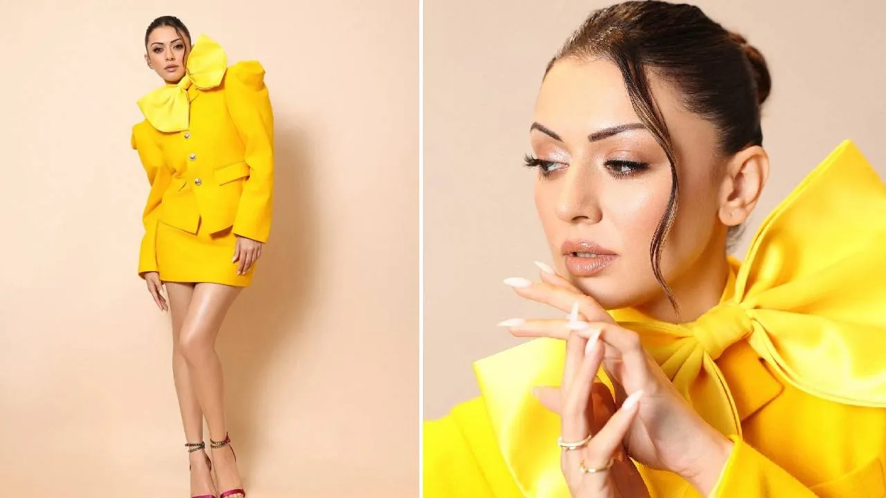 Star Fashion Review 2026: ಸ್ಕರ್ಟ್ ಸೂಟ್‌ನಲ್ಲಿ ಸೂರ್ಯಕಾಂತಿಯಂತೆ ನಳನಳಿಸಿದ ಹನ್ಸಿಕಾ - Image 4