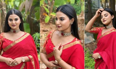 ಟ್ರೆಡಿಷನಲ್‌ ವಿನ್ಯಾಸದ ಸೆಪ್ಟಂ ರಿಂಗ್‌ನಲ್ಲಿ ಕಾಣಿಸಿಕೊಂಡ ನಟಿ ತನ್ವಿ