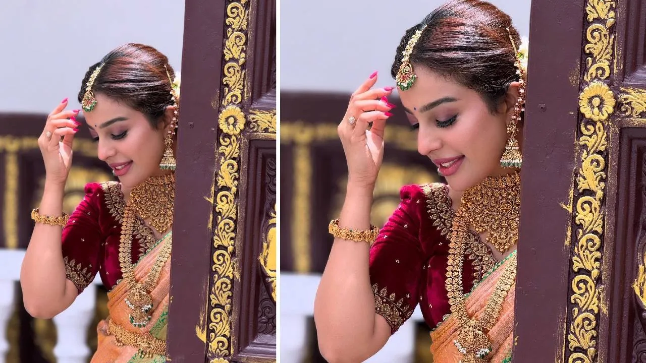 Star Saree Fashion 2025: ಫಾಲೋವರ್‌ಗಳನ್ನು ಆಕರ್ಷಿಸಿದ ನಟಿ ರುಹಾನಿ ಶೆಟ್ಟಿಯ ರೇಷ್ಮೆ ಸೀರೆ - Image 2
