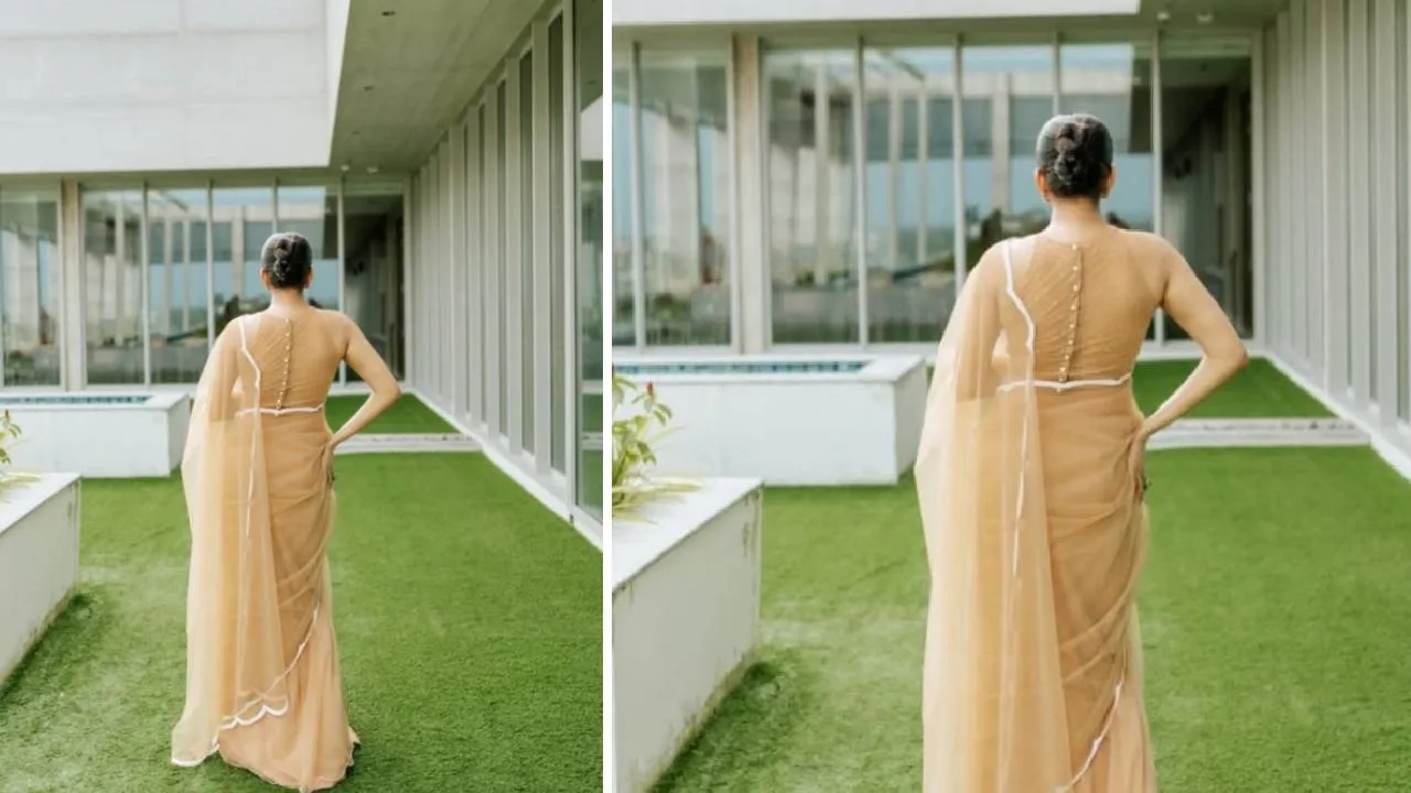 Star Saree Fashion 2025: ನಟಿ ಪ್ರಿಯಾಮಣಿಯ ಇಂಡೋ-ವೆಸ್ಟರ್ನ್‌ ಶೀರ್‌ ಸೀರೆ ಲವ್‌ - Image 3