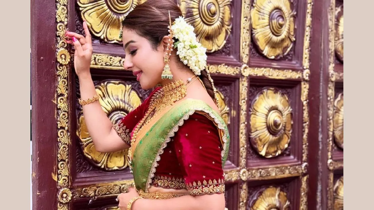 Star Saree Fashion 2025: ಫಾಲೋವರ್‌ಗಳನ್ನು ಆಕರ್ಷಿಸಿದ ನಟಿ ರುಹಾನಿ ಶೆಟ್ಟಿಯ ರೇಷ್ಮೆ ಸೀರೆ - Image 5