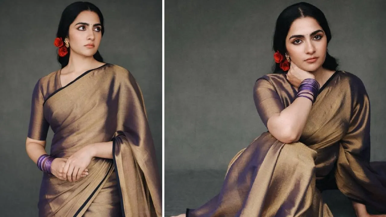 Star Saree Fashion 2025: ನಟಿ ರುಕ್ಮಿಣಿ ವಸಂತ್‌ ರೆಟ್ರೋ ಲುಕ್‌ಗೆ ಅಭಿಮಾನಿಗಳು ಫಿದಾ - Image 4