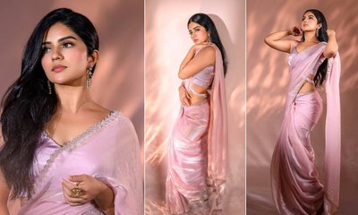 ನಟಿ ಮೇಘಾ ಶೆಟ್ಟಿಯ ಪಾಸ್ಟೆಲ್‌ ಶೇಡ್‌ ಸಾದಾ ಸೀರೆ ಲುಕ್‌ಗೆ ಹುಡುಗರು ಫಿದಾ!