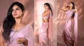 ನಟಿ ಮೇಘಾ ಶೆಟ್ಟಿಯ ಪಾಸ್ಟೆಲ್‌ ಶೇಡ್‌ ಸಾದಾ ಸೀರೆ ಲುಕ್‌ಗೆ ಹುಡುಗರು ಫಿದಾ!