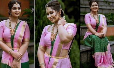 ನಟಿ ಮೌನ ಗುಡ್ಡೆಮನೆಯ ಡಿಫರೆಂಟ್‌ ಸೀರೆ ಸ್ಟೈಲಿಂಗ್‌