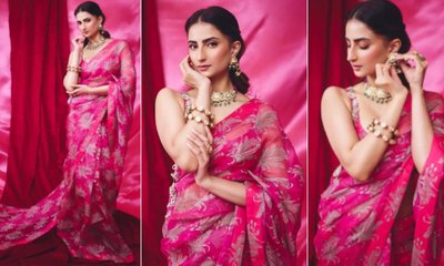 ಪಲಕ್‌ ತಿವಾರಿಯ ಪಿಂಕ್‌ ಸೀರೆಗೆ ಫಾಲೋವರ್ಸ್ ಫಿದಾ