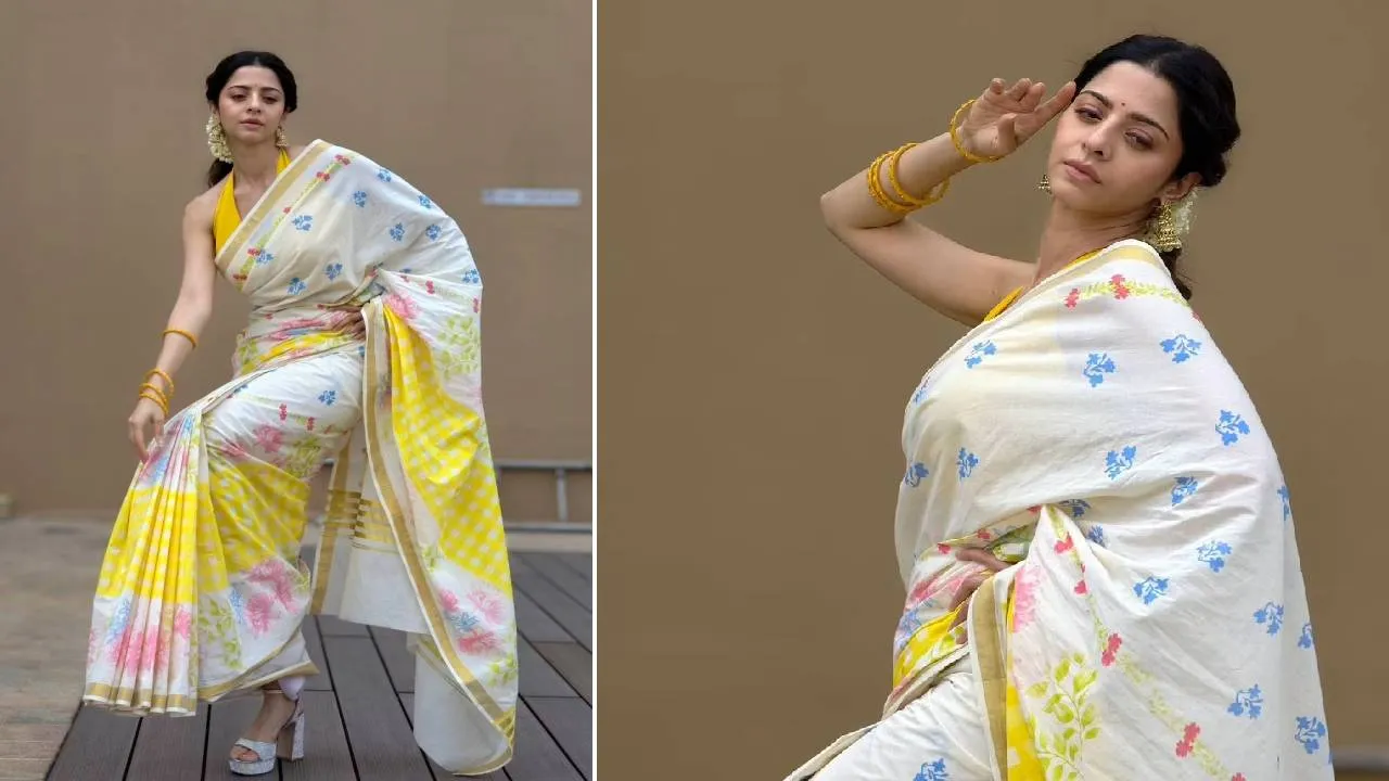 Star Saree Fashion 2026: ಕಾಟನ್‌ ಸೀರೆ ಪ್ರಿಯರನ್ನು ಸೆಳೆದ ನಟಿ ವೇದಿಕಾ ಉಟ್ಟ ಕಸವು ಸೀರೆ - Image 5