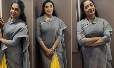 ಮಹಿಳೆಯರನ್ನು ಸೆಳೆದ ಸುಹಾಸಿನಿಯವರ ಹ್ಯಾಂಡ್‌ಲೂಮ್‌ ಸೀರೆ