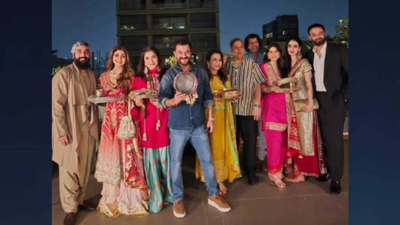 Stars Fashion 2025: ಬಾಲಿವುಡ್ ತಾರೆಯರ ಕರ್ವಾಚೌತ್ ಫ್ಯಾಷನ್ - Image 5