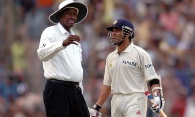 ಸಚಿನ್‌ಗೆ ಔಟ್ ನೀಡಿದ್ದಕ್ಕೆ ವಿಷಾದ ವ್ಯಕ್ತಪಡಿಸಿದ ಬಕ್ನರ್