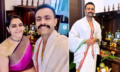 ಸುದರ್ಶನ್ ರಂಗಪ್ರಸಾದ್ ಮನೆಯಲ್ಲಿ ಗಣೇಶ ಹಬ್ಬದ ಸಂಭ್ರಮ