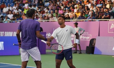 ಎಒಎಸ್‌ ಈಗಲ್ಸ್ ಭರ್ಜರಿ ಜಯ; ಮಿಂಚಿದ  ಸುಮಿತ್ ನಾಗಲ್!