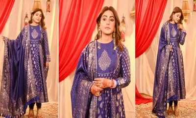 ಸಮ್ಮರ್‌ ವೆಡ್ಡಿಂಗ್‌ ಫ್ಯಾಷನ್‌ನಲ್ಲಿ ಕಾಣಿಸಿಕೊಂಡ ಬುಟ್ಟಾ ಅನಾರ್ಕಲಿ ಸೂಟ್‌