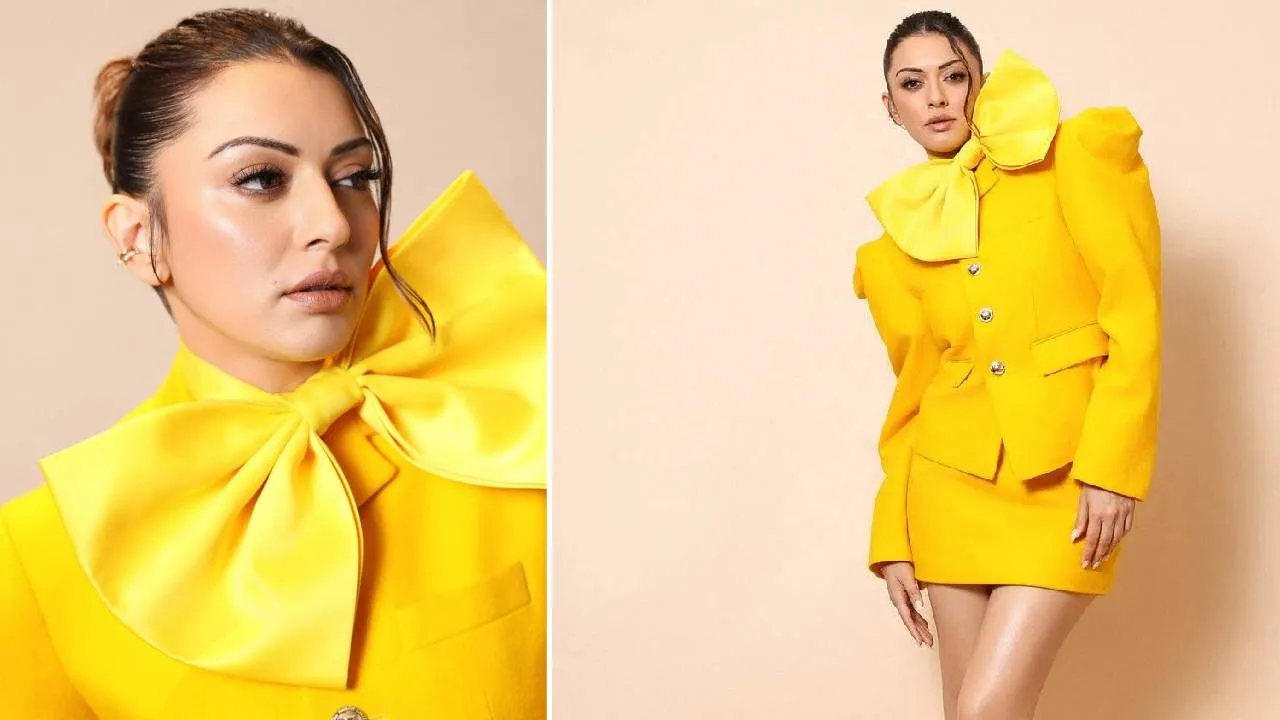 Star Fashion Review 2026: ಸ್ಕರ್ಟ್ ಸೂಟ್‌ನಲ್ಲಿ ಸೂರ್ಯಕಾಂತಿಯಂತೆ ನಳನಳಿಸಿದ ಹನ್ಸಿಕಾ - Image 5