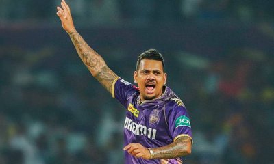 ಕೀರನ್ ಪೊಲಾರ್ಡ್‌ ಐಪಿಎಲ್‌ ದಾಖಲೆ ಹಿಂದಿಕ್ಕಿದ ಸುನಿಲ್ ನರೈನ್