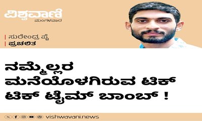 ನಮ್ಮೆಲ್ಲರ ಮನೆಯೊಳಗಿರುವ ಟಿಕ್‌ ಟಿಕ್‌ ಟೈಮ್‌ ಬಾಂಬ್‌ !