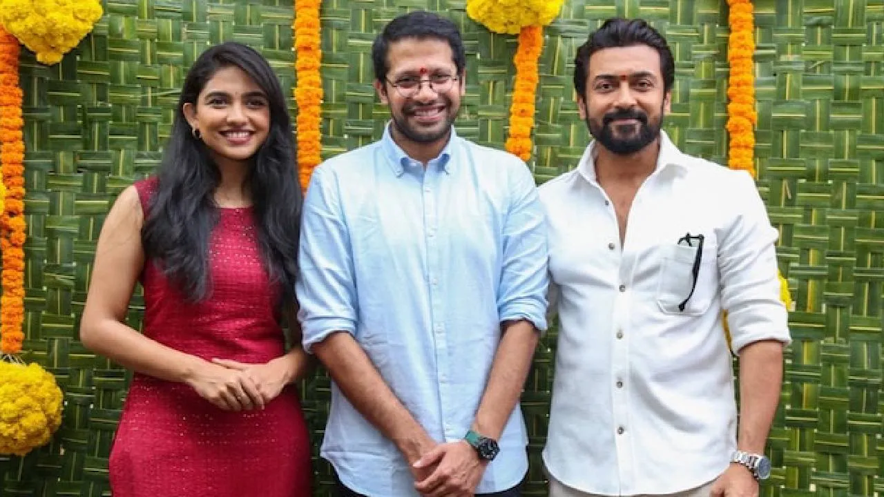 Actor Suriya: ಸೆಟ್ಟೇರಿತು ಕಾಲಿವುಡ್ ನಟ ಸೂರ್ಯ ಅಭಿನಯದ ಹೊಸ ಸಿನಿಮಾ; ಮಲಯಾಳಂ ಬೆಡಗಿಗೆ  ಬಂಪರ್‌ ಚಾನ್ಸ್‌ - Image 1