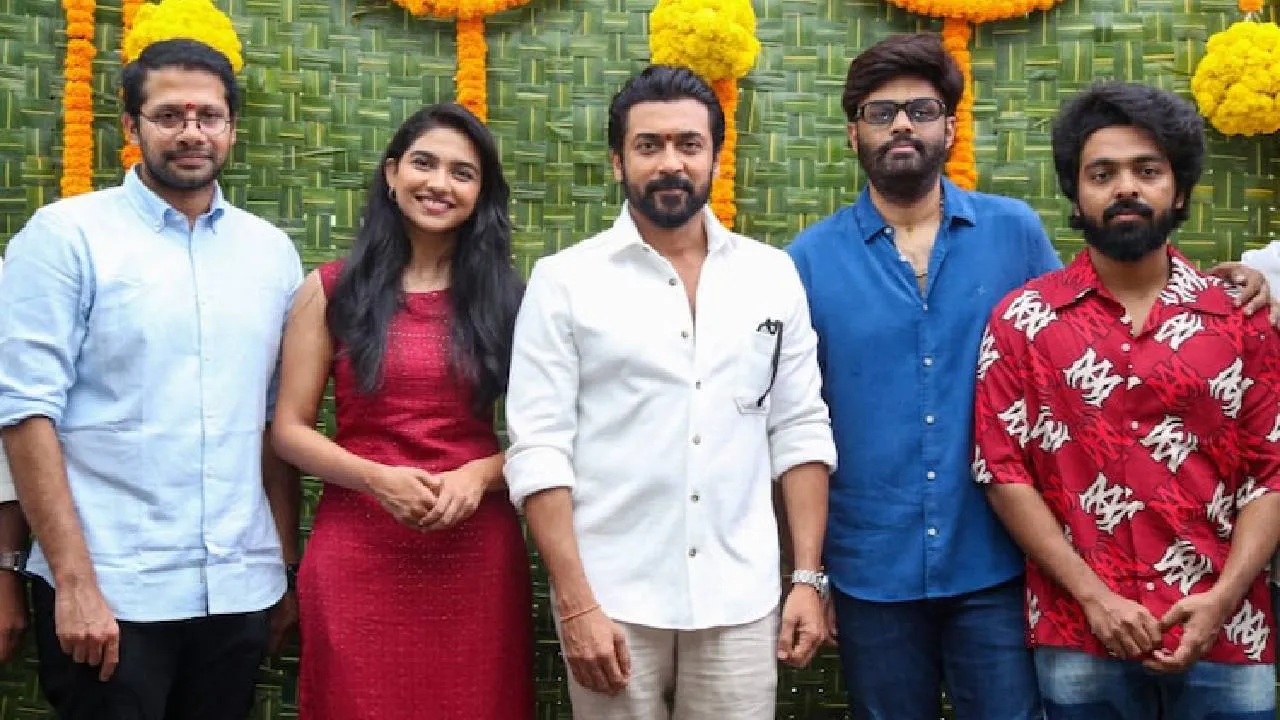 Actor Suriya: ಸೆಟ್ಟೇರಿತು ಕಾಲಿವುಡ್ ನಟ ಸೂರ್ಯ ಅಭಿನಯದ ಹೊಸ ಸಿನಿಮಾ; ಮಲಯಾಳಂ ಬೆಡಗಿಗೆ  ಬಂಪರ್‌ ಚಾನ್ಸ್‌ - Image 3