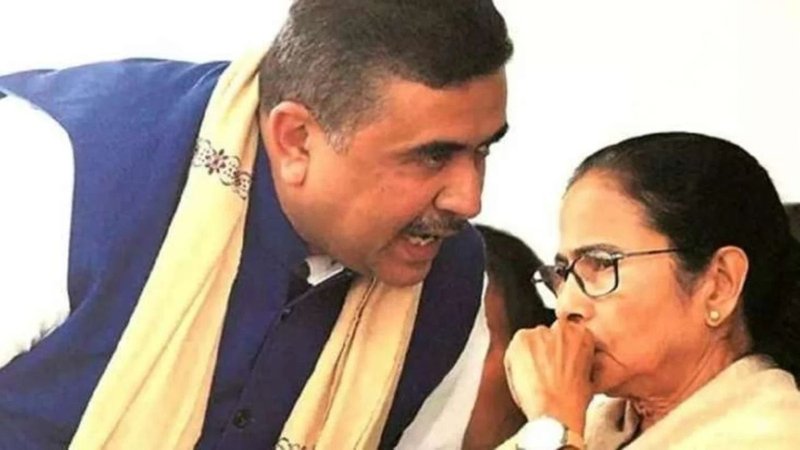Suvendu Adhikari and Mamta