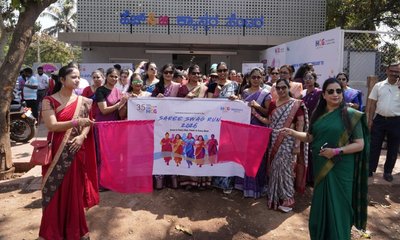 ಹುಬ್ಬಳ್ಳಿಯಲ್ಲಿ ಎಚ್‌ಸಿಜಿ ಆಸ್ಪತ್ರೆ ವತಿಯಿಂದ 'ಸಾರಿ ಸ್ವಾಗ್ ರನ್ 2026'