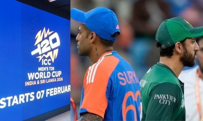 2026ರ ಟಿ20 ವಿಶ್ವಕಪ್‌ ವೇಳಾಪಟ್ಟಿ ಪ್ರಕಟ, ಫೆ 15ಕ್ಕೆ ಭಾರತ-ಪಾಕ್‌ ಪಂದ್ಯ!