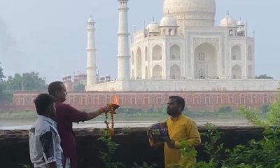 ತಾಜ್ ಮಹಲ್ ಆವರಣದಲ್ಲಿ ಪೂಜೆ, ಆರತಿ