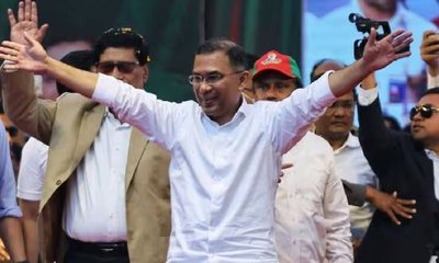 20 ವರ್ಷದ ಬಳಿಕ ಬಿಎನ್‌ಪಿ ಮೇಲುಗೈ; ತಾರಿಕ್‌ಗೆ ಮೋದಿ ಅಭಿನಂದನೆ