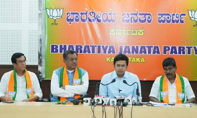 ಬೆಂಗಳೂರಿನ ಸಮಗ್ರ ಅಭಿವೃದ್ಧಿಗೆ ಯೋಜನೆ ರೂಪಿಸಿ: ತೇಜಸ್ವಿ ಸೂರ್ಯ ಆಗ್ರಹ