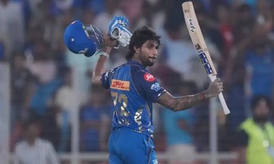 ಚೊಚ್ಚಲ ಐಪಿಎಲ್‌ ಶತಕ ಬಾರಿಸಿ ಹಲವು ದಾಖಲೆ ಬರೆದ ತಿಲಕ್‌ ವರ್ಮಾ