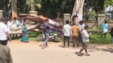 ತಿಪಟೂರಿನಲ್ಲಿ ಬೃಹತ್ ಮರದ ಕೊಂಬೆ ಬಿದ್ದು ನಿವೃತ್ತ ಶಿಕ್ಷಕ ಸಾವು