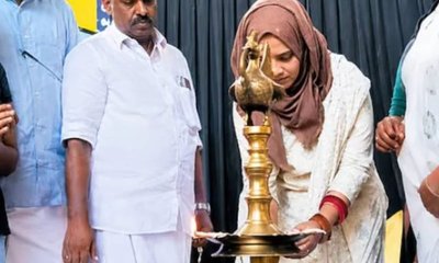 ದೀಪ ಬೆಳಗಿಸಿದ ಮುಸ್ಲಿಂ ಶಾಸಕಿ; ಕೇರಳಂನಲ್ಲಿ ದೊಡ್ಡ ವಿವಾದ