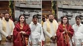 ತಿರುಪತಿ ಮೊರೆ ಹೋದ ನಟಿ ತ್ರಿಶಾ;  ವಿಜಯ್ ಗೆಲುವಿಗೆ ಪ್ರಾರ್ಥಿಸಿದ್ರಾ?