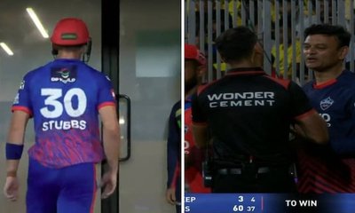 ಕೈಗವಸು ಬದಲಾವಣೆಗೆ ನಿರಾಕರಣೆ; ಅಂಪೈರ್‌ ನಿರ್ಧಾರಕ್ಕೆ ಸ್ಟಬ್ಸ್ ಆಕ್ರೋಶ