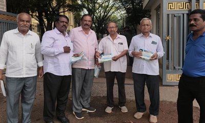ಪದವಿಧರ ಕ್ಷೇತ್ರ: ಸ್ವತಂತ್ರ ಅಭ್ಯರ್ಥಿ ಚಿಕ್ಕರಾಜು ಬಿರುಸಿನ ಪ್ರಚಾರ