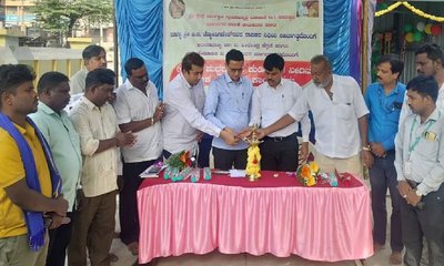 ತುಮಕೂರಿನಲ್ಲಿ ಶುದ್ಧಗಂಗಾ ಘಟಕಕ್ಕೆ ಶಾಸಕ ಜಿ.ಬಿ. ಜ್ಯೋತಿಗಣೇಶ್ ಚಾಲನೆ