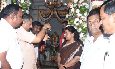 ಹೆತ್ತೇನಹಳ್ಳಿ ಶ್ರೀ ಮಾರಮ್ಮ ದೇವಿಗೆ ಹೊಸ ತಾಳಿ ಸಮರ್ಪಣೆ