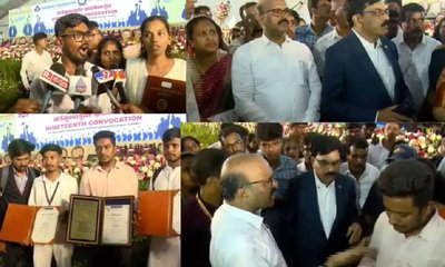 ಚಿನ್ನದ ಪದಕದ ಬದಲು ಚೆಕ್ ನೀಡಲು ಮುಂದಾದ ತುಮಕೂರು ವಿವಿ