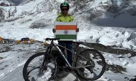 ಸೈಕಲ್‌ನಲ್ಲಿ ಎವರೆಸ್ಟ್ ತಲುಪಿದ ಭಾರತದ ಮೊದಲ ಮಹಿಳೆ..!