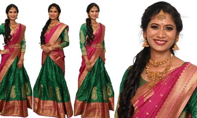 ಹೀಗಿರಲಿ ಯುಗಾದಿ ಹಬ್ಬದ ಲಂಗ-ದಾವಣಿ ಫ್ಯಾಷನ್‌