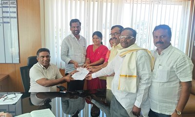 ಚಿಮೂಲ್ ಚುನಾವಣೆಗೆ ನಾಮಪತ್ರ ಸಲ್ಲಿಕೆ