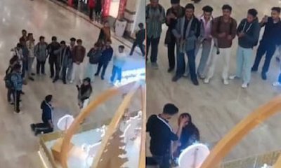 ಶಾಪಿಂಗ್‌ ಮಾಲ್‌ನಲ್ಲೇ ಪ್ರೇಯಸಿಗೆ ತಾಳಿ ಕಟ್ಟಿ ಶಾಕ್ ನೀಡಿದ ಯುವಕ